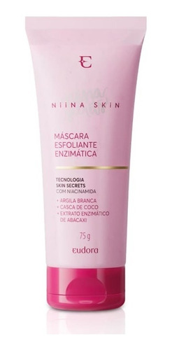 Máscara Esfoliante Enzimática Niina Secrets Skin 75g Eudora