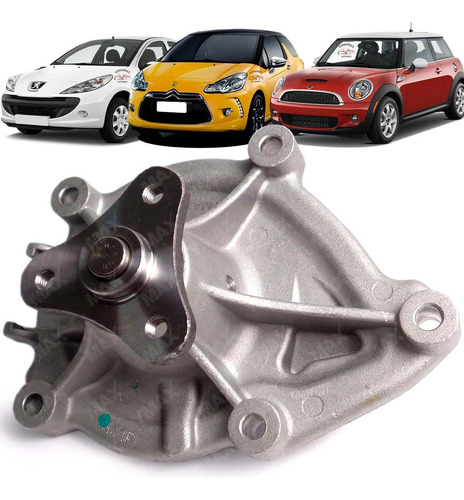 Bomba Dágua Mini Cooper Peugeot 207 308 3008 C3 C4 Ds4 Ds3