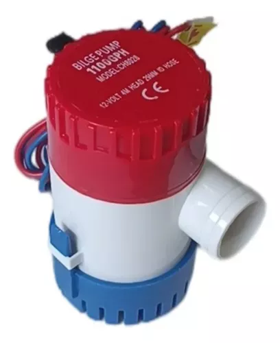  ZDBH Bomba de achique para barco, ultra silenciosa, mini CC de  12 V, bomba de agua sumergible, elevador de 16.4 ft, 800 l/h, bomba de agua  roscada multifunción : Automotriz