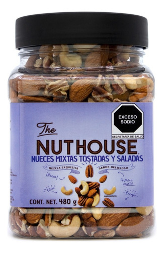 The Nut House - Mezcla De Nueces Tostadas Y Saladas 480g