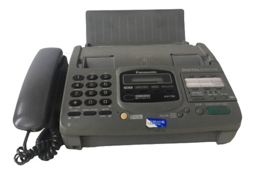 Teléfono Fax Panasonic Impresora Contestador Usado (Usado)