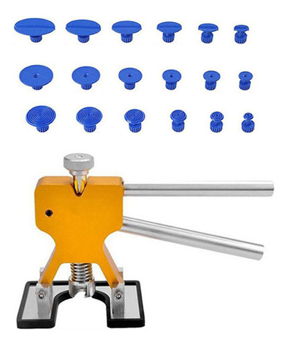 19pcs Car Dent Puller Kit Kit De Reparación De Abolladuras