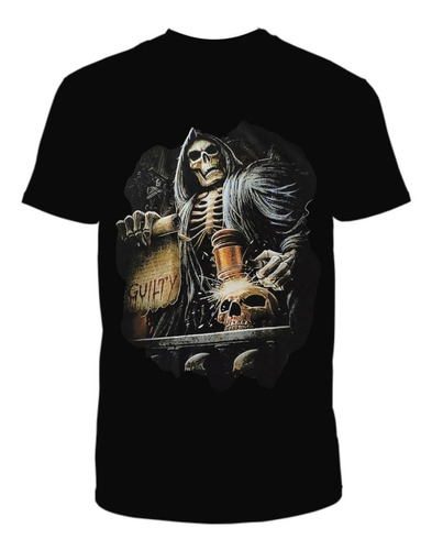 Camiseta Hombre Guilty Negra