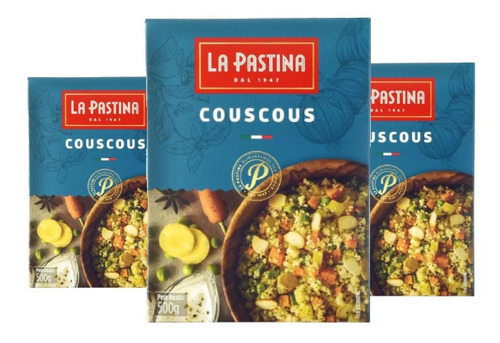 Kit 3x Couscous Italiano La Pastina 500g