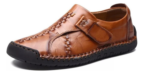 Zapatos Casuales De Cuero Para Hombre, Mocasines, Calzado Pa