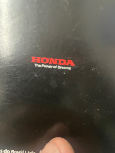 Manual Proprietário Original Honda Hr-v 2016/19 Com Capa (Usado)
