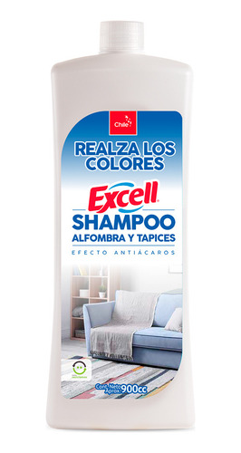 Shampoo Tapices Y Alfombras 900cc Excell