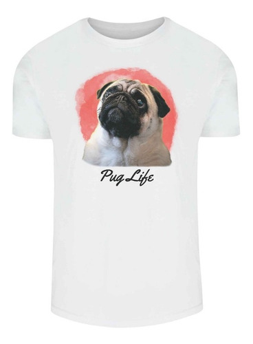 Pug Life | Playera De Hombre Con Estampado Digital