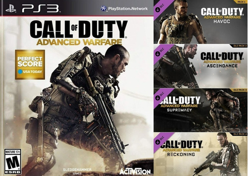 Call Of Duty Advanced Warfare + Season Pass ~ Ps3 Español 