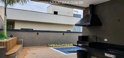 Imagem 12 de 26 de Casa A Venda Em Condominio, Terras De Atibaia Portaria, Rondas E Área De Lazer... - Ca01714 - 70445040