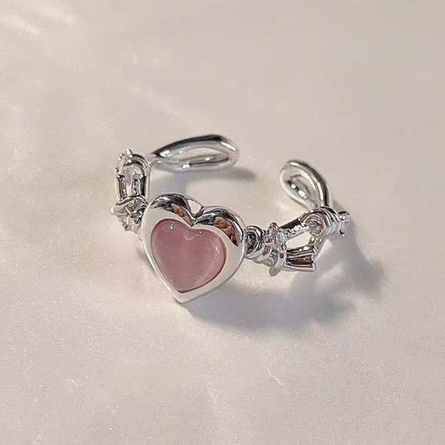 Anillo Pink Heart - Aesthetic Corazon