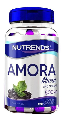 Amora Miura 500mg 120 Cápsulas - Nutrends