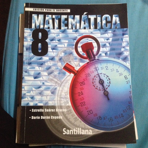 Libro De Matemática Santillana Octavo Grado