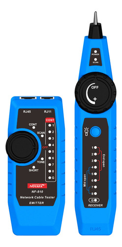 Kit Localizador De Probador De Cables De Red Nf-810 Poe Te