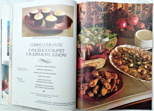 Revista Gourmet Magazine Of Good Living - Año 1990 - Ingles (Usado)