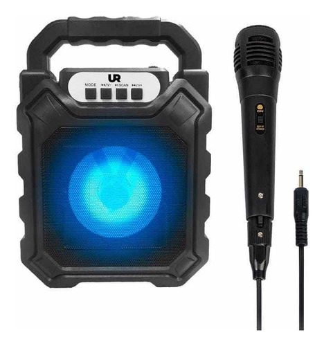 Karaoke Radio Microfono Pendrive Bluetooth