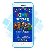 Comprar Invitación Virtual Digital Imagen - Roblox