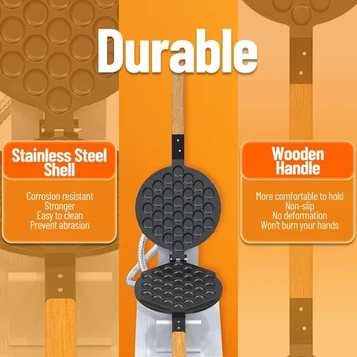 Waflera Tipo Burbuja Bubble Waffles 110v