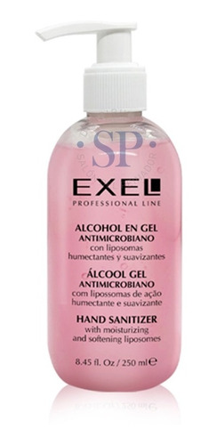 Alcohol En Gel Antimicrobiano Con Liposomas Exel 250ml