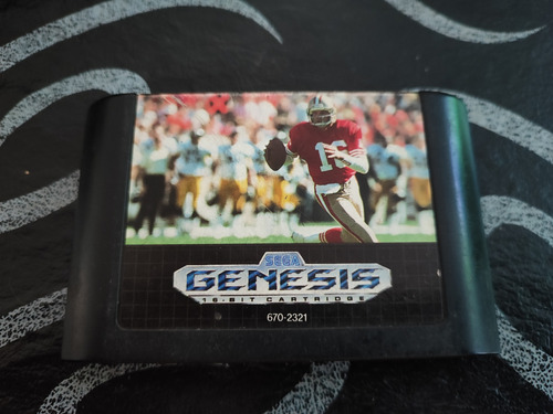 Sega Genesis Megadrive Sports Talk Football Ezzio