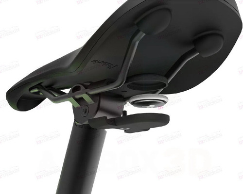 Imagen 2 de 10 de Soporte Compatible Airtag Apple Localizador Para Bicicleta