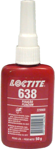 Fijador Partes Loctite Poleas Alta Resistencia 0,25 Mm 50 Gr