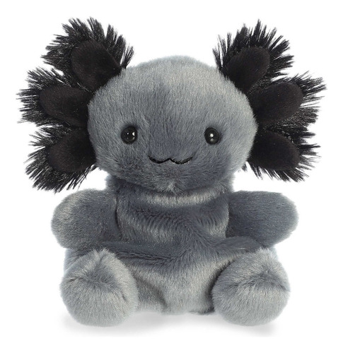 Peluche Aurora Palm Pals Ajolote Negro Axolotl Anfibio Negro