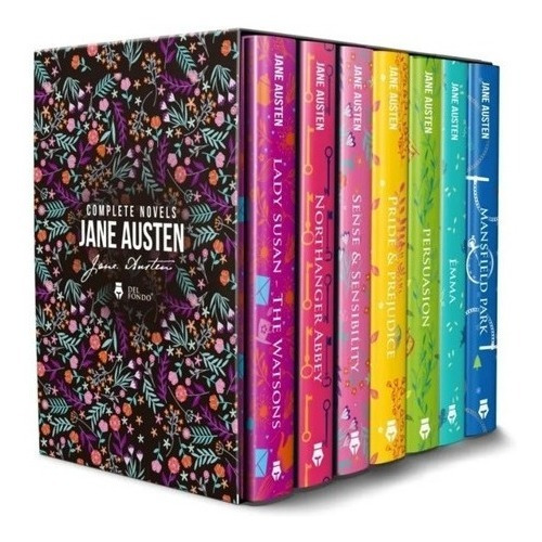 Complete Novels Of Jane Austen (6 Libros En Inglés) - Boxse
