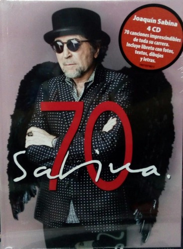 Joaquin Sabina Bookset Sabina 70 - 4 Cd + Libro&-.