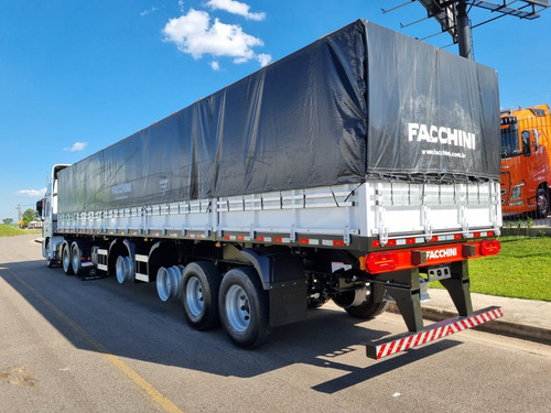 Mb Actros 2546 6x2 Ano 18 Aut + 4 Eixo 0km Facchini 14 X 2mt
