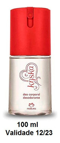 Kriska Deo Desodorante Corporal 100 Ml - Natura Feminino