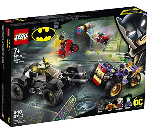 Coches De Superhéroes Lego Dc Batman Jokers Trike Chase 7615