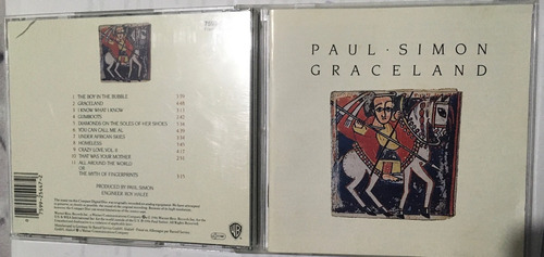 Paul Simon / Graceland / Cd / Manufactured In Germany