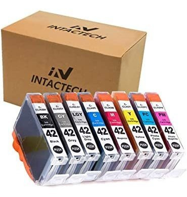 Reemplazo Intactech Para Canon Pixma Cli42 Cli42 Pro-100 Car