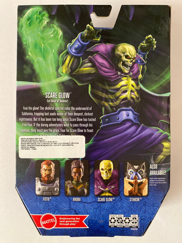 Scareglow Motu Revelation Masterverse Scare Glow Masters Of (Usado)