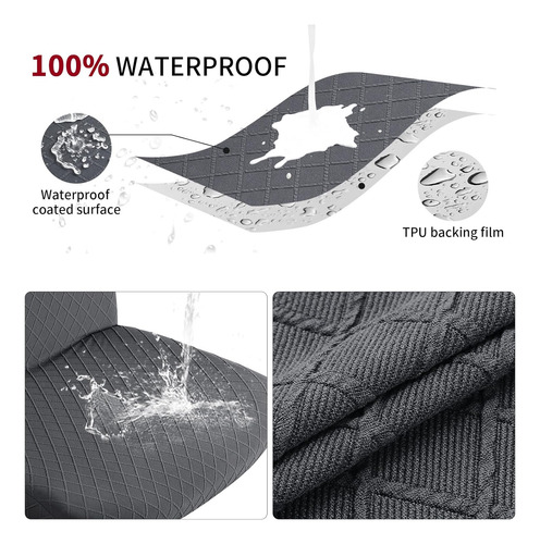 Funda Impermeable Y Elástica Para Silla De Oficina Sin Brazo