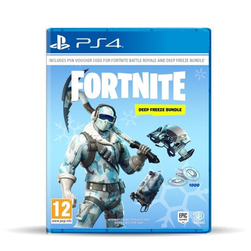 Fortnite Deep Freeze Bundle (nuevo) Ps4, Físico, Macrotec