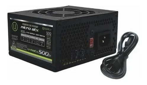 Fuente De Poder Micro Atx U-matx 550b