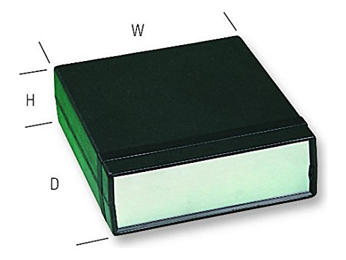 Caja Retardante Llama Panel Extremo Aluminio Instrumento In