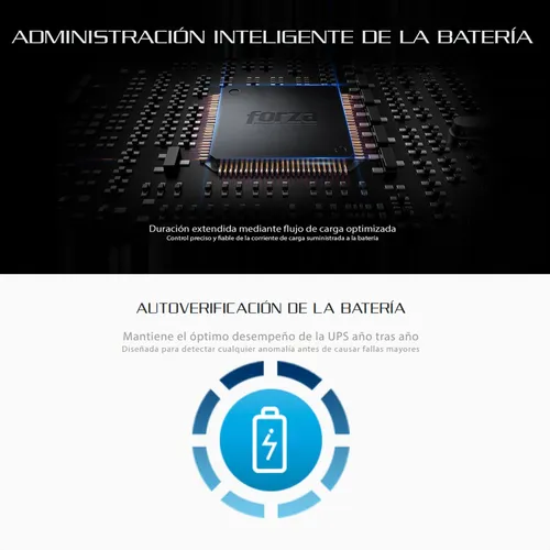 Ups Inteligente Forza Sl-1501ul 1500va/900w Softw Lcd Táctil