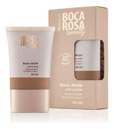 Base de maquiagem Payot Boca Rosa Beauty BOCA ROSA BEAUTY Boca rosa beauty base matte 30mls - 30mL