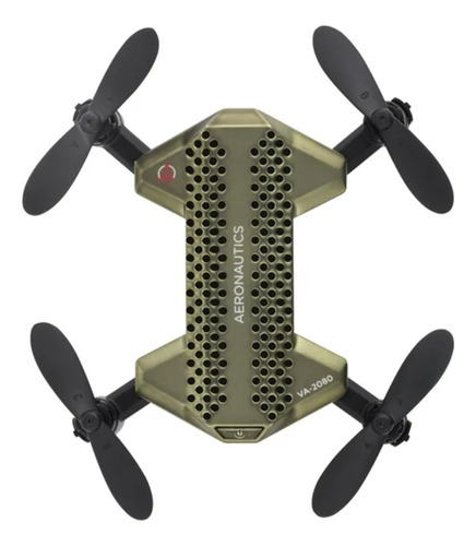 Dron De Juguete Voyage Aeronautics Control Remoto Va2080 *sk Color Verde