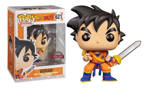 Funko Pop Gohan #621 Dragon Ball Special Edition With Sword