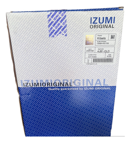 Liner Kit 4jb1t Nhr/nkr Marca Izumi Original Japonés 