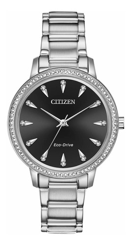 Ciudadano Relojes Mujer Fe704053e Silueta Cristal