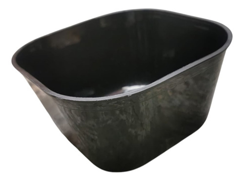 12 Tazones Bowls 500ml Negro Plástico Resistente
