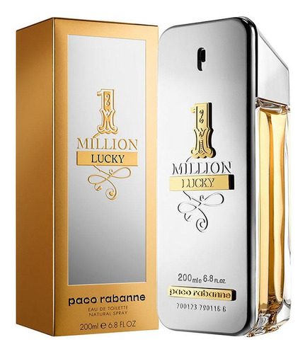 Paco Rabanne One Million Lucky 200 Ml. E - mL a $17