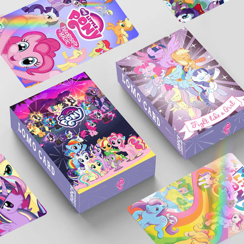 Cartão Lomo Card Photo Card De 30 Cartas Anime My Little Pon