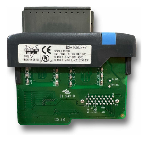 Automation Direct D2-16nd3-2 Módulo De Entradas 4 (Usado)