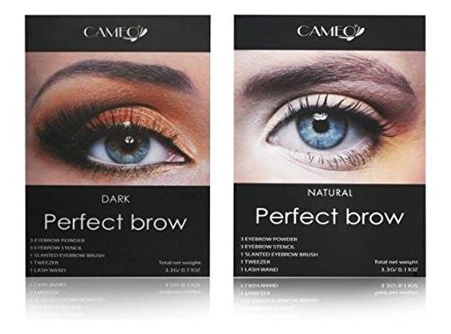 Cameo Perfect Cejas Natural & Marrón Oscuro (pack X2)